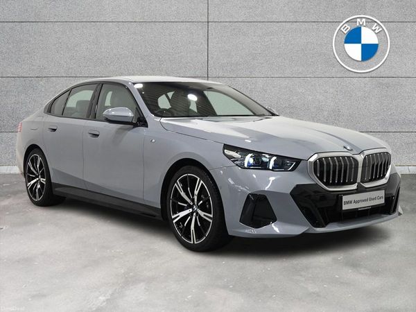 BMW 5-Series Saloon, Petrol, 2024, Grey