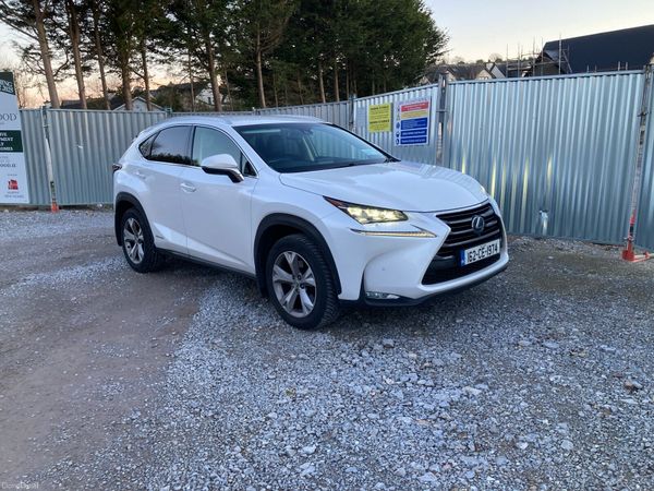 Lexus NX SUV, Petrol Hybrid, 2016, White