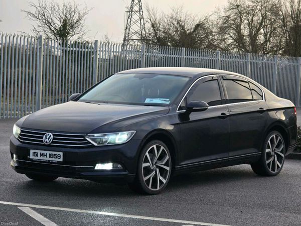 Volkswagen Passat Saloon, Diesel, 2015, Black