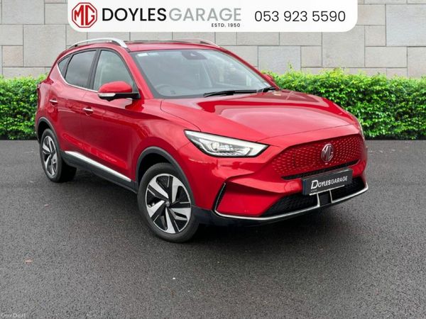 MG ZS Hatchback, Electric, 2024, Red