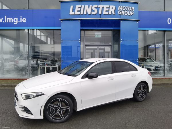 Mercedes-Benz A-Class Saloon, Petrol Plug-in Hybrid, 2022, White