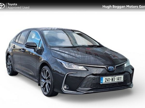 Toyota Corolla Saloon, Petrol Hybrid, 2024, Black