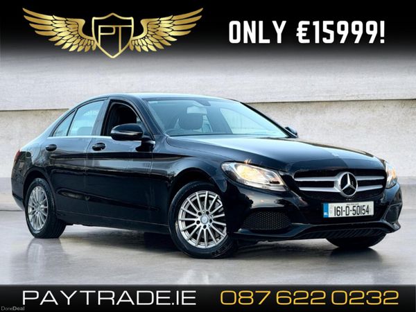 Mercedes-Benz C-Class Saloon, Diesel, 2016, Black