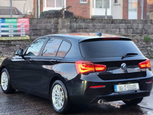 BMW 1-Series Hatchback, Petrol, 2016, Black
