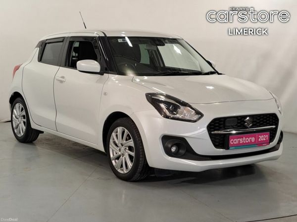Suzuki Swift Hatchback, Petrol, 2021, White