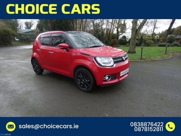 Suzuki Ignis Hatchback, Petrol Hybrid, 2017, Red