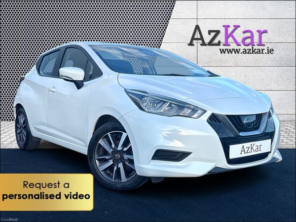 Nissan Micra Hatchback, Petrol, 2019, White