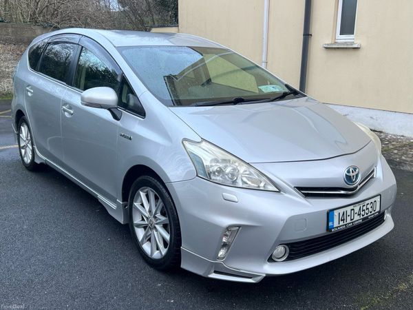 Toyota Prius MPV, Petrol Hybrid, 2014, Silver