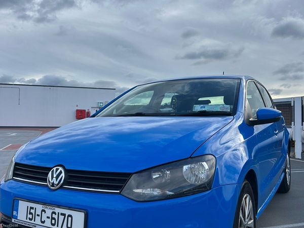 Volkswagen Polo Hatchback, Petrol, 2015, Blue