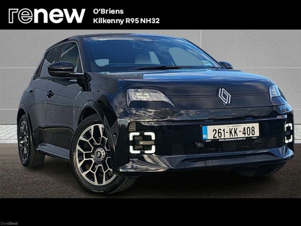 Renault 5 Hatchback, Electric, 2026, Black