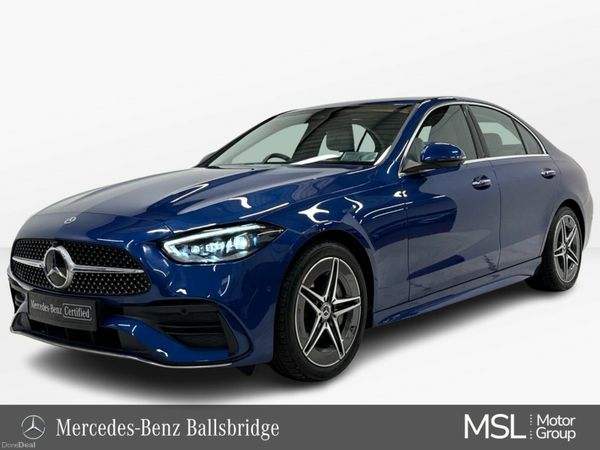 Mercedes-Benz C-Class Saloon, Petrol, 2025, Blue