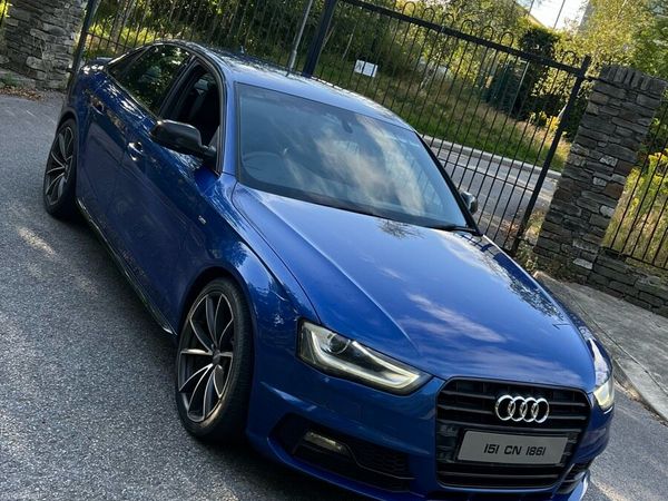 Audi A4 Saloon, Diesel, 2015, Blue