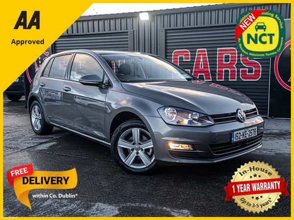 Volkswagen Golf Hatchback, Diesel, 2015, Grey