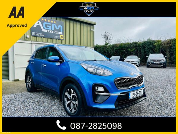 Kia Sportage SUV, Diesel, 2019, Blue