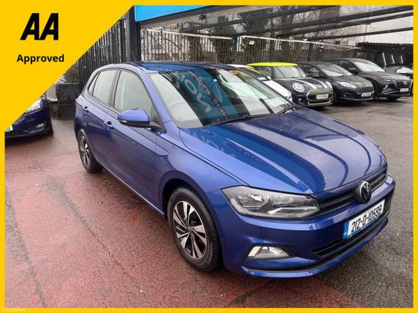 Volkswagen Polo Hatchback, Petrol, 2021, Blue