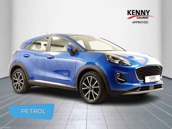 Ford Puma MPV, Petrol Hybrid, 2022, Blue