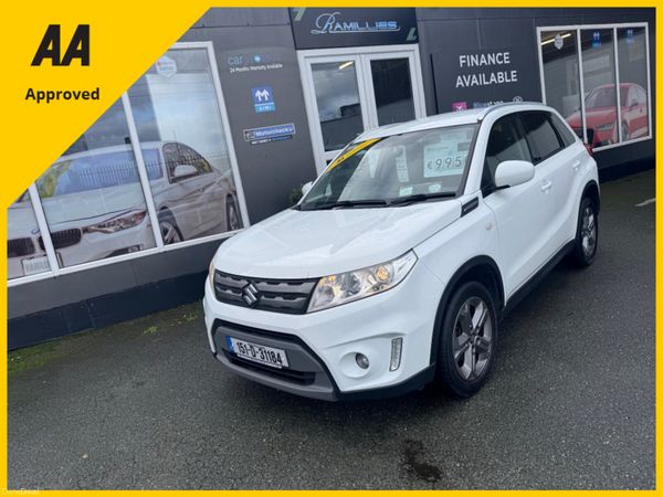 Suzuki Vitara SUV, Petrol, 2015, White