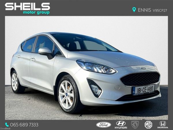 Ford Fiesta Hatchback, Petrol, 2018, Grey