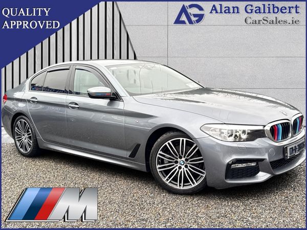 BMW 5-Series Saloon, Diesel, 2017, Grey
