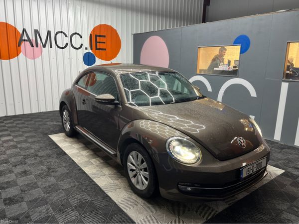 Volkswagen Beetle Hatchback, Petrol, 2015, Brown