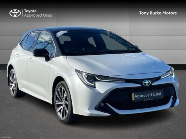 Toyota Corolla Hatchback, Petrol Hybrid, 2023, White