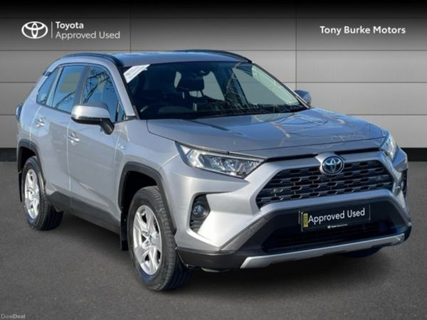 Toyota RAV4 SUV, Petrol Hybrid, 2022, Silver