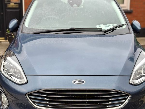Ford Fiesta Hatchback, Petrol, 2019, Blue