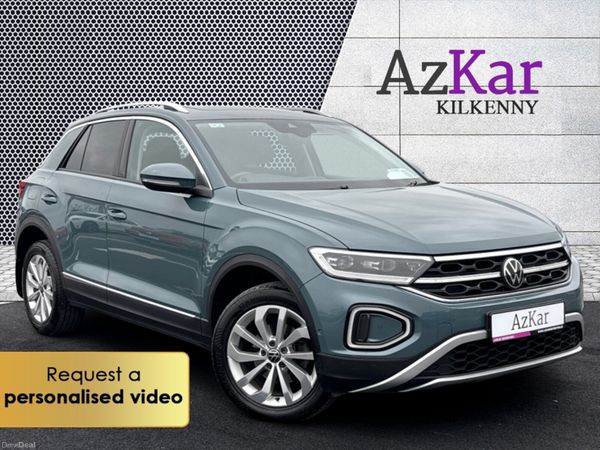 Volkswagen T-Roc SUV, Petrol, 2022, Blue