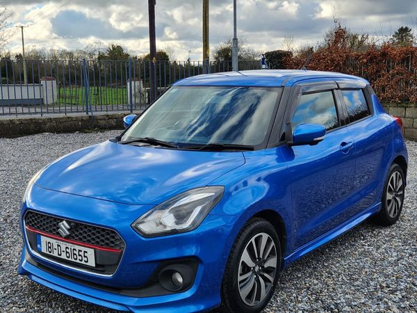 Suzuki Swift Hatchback, Petrol, 2018, Blue