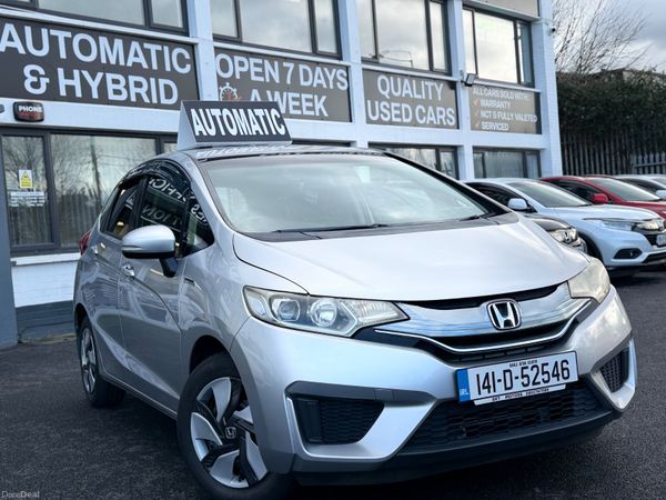 Honda Fit Hatchback, Petrol Hybrid, 2014, Silver