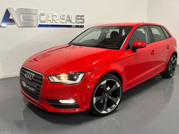 Audi A3 Hatchback, Diesel, 2015, Red