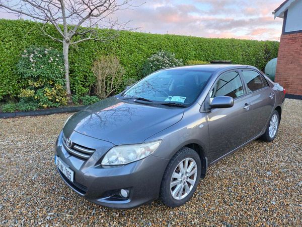 Toyota Corolla Saloon, Petrol, 2008, Grey