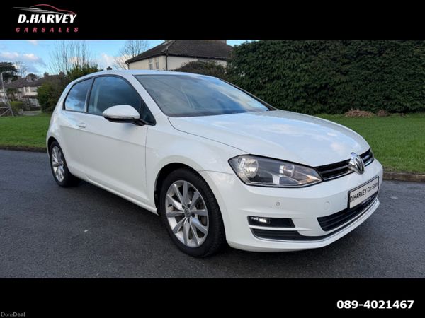 Volkswagen Golf Hatchback, Diesel, 2016, White