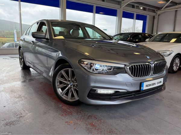 BMW 5-Series Saloon, Diesel, 2017, Grey