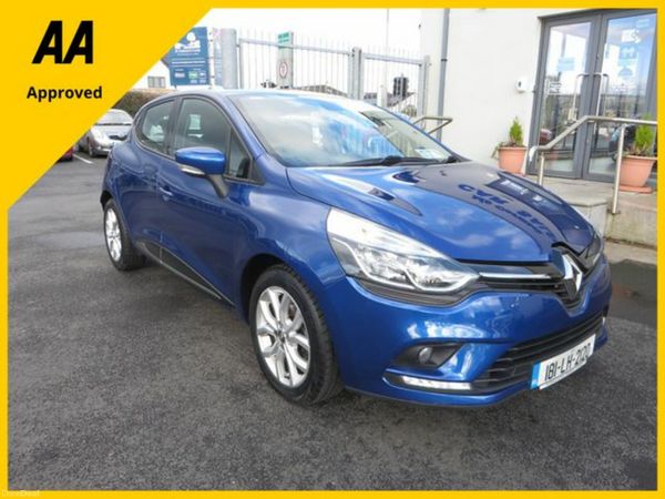 Renault Clio Hatchback, Petrol, 2018, Blue