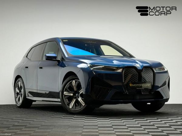 BMW iX SUV, Electric, 2022, Blue
