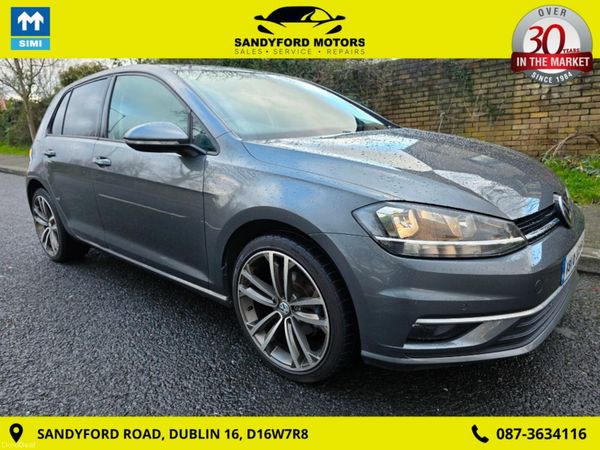 Volkswagen Golf Estate, Petrol, 2018, Grey