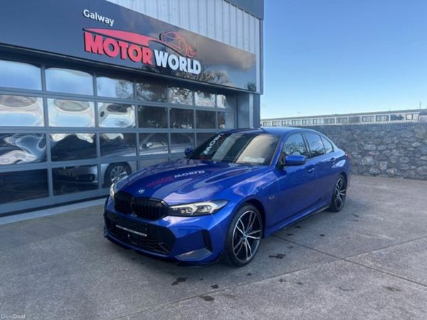 BMW 3-Series Saloon, Petrol Plug-in Hybrid, 2024, Blue