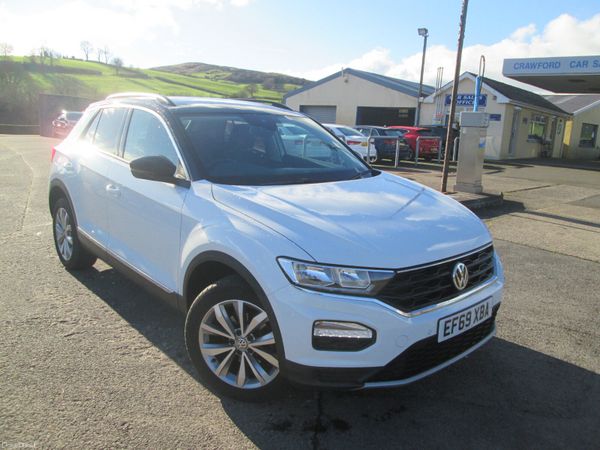Volkswagen T-Roc SUV, Diesel, 2020, White