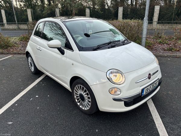 Fiat 500 Hatchback, Petrol, 2013, White