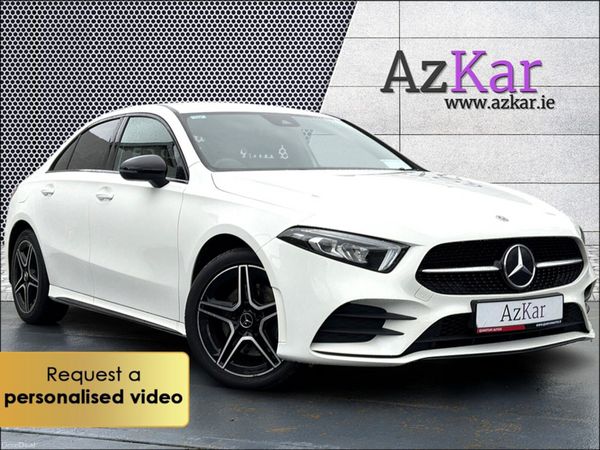 Mercedes-Benz A-Class Saloon, Petrol Plug-in Hybrid, 2022, White