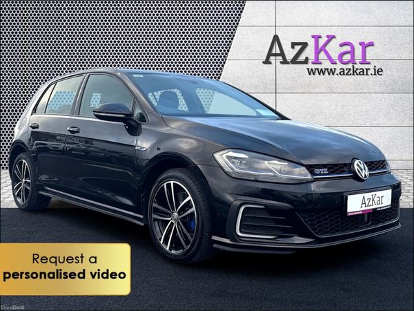 Volkswagen Golf Hatchback, Petrol Plug-in Hybrid, 2020, Black