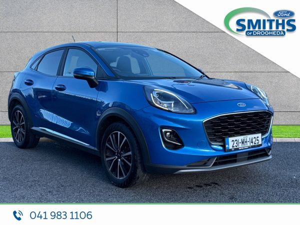Ford Puma MPV, Petrol Hybrid, 2023, Blue