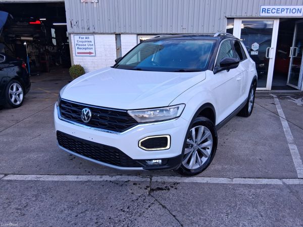 Volkswagen T-Roc Hatchback, Diesel, 2020, White