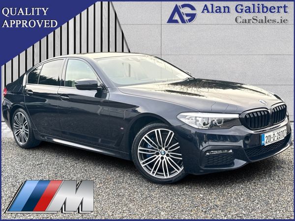 BMW 5-Series Saloon, Petrol Plug-in Hybrid, 2020, Black