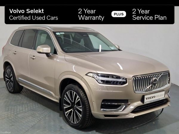 Volvo XC90 SUV, Petrol Plug-in Hybrid, 2023, Grey