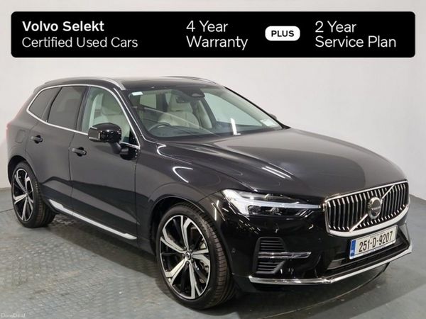 Volvo XC60 SUV, Petrol Plug-in Hybrid, 2025, Black