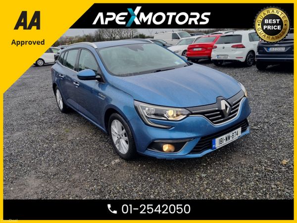 Renault Megane Estate, Diesel, 2018, Blue
