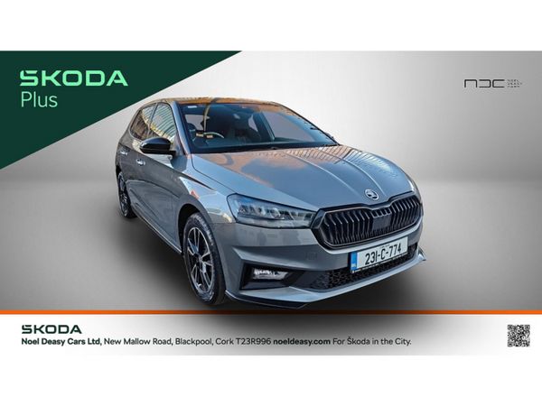 Skoda Fabia Hatchback, Petrol, 2023, Black
