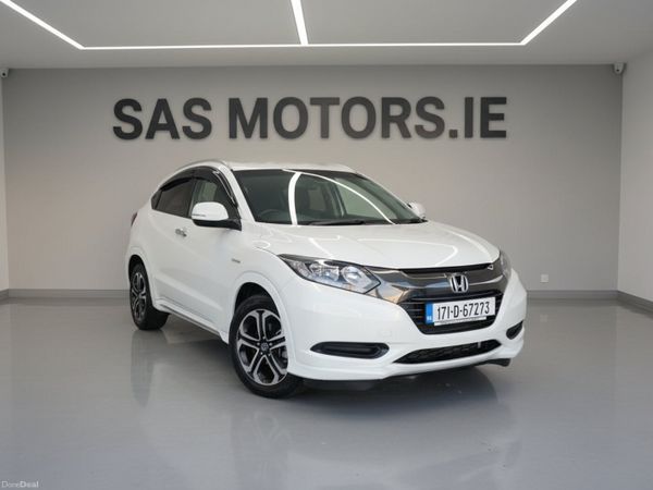 Honda Vezel SUV, Petrol Hybrid, 2017, White